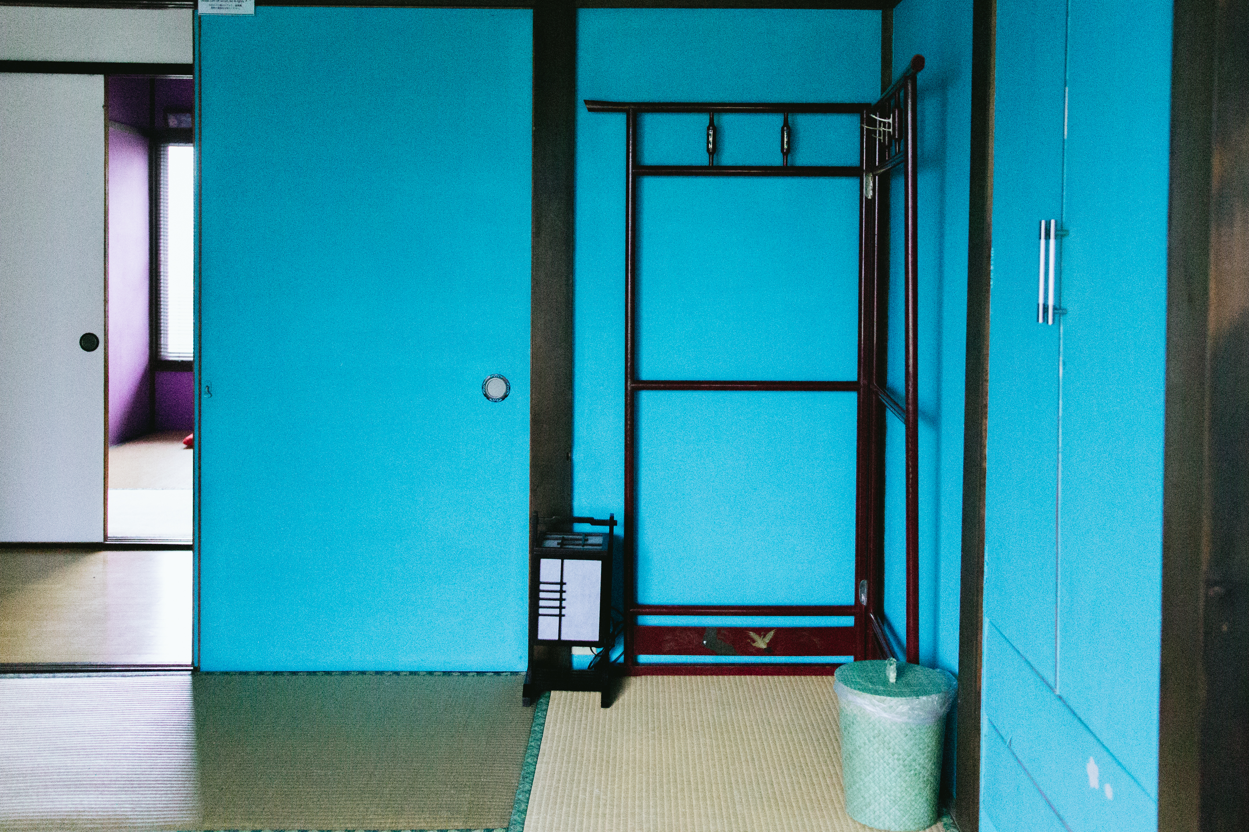 The blue room at guesthouse tabi-tabi Shimoda